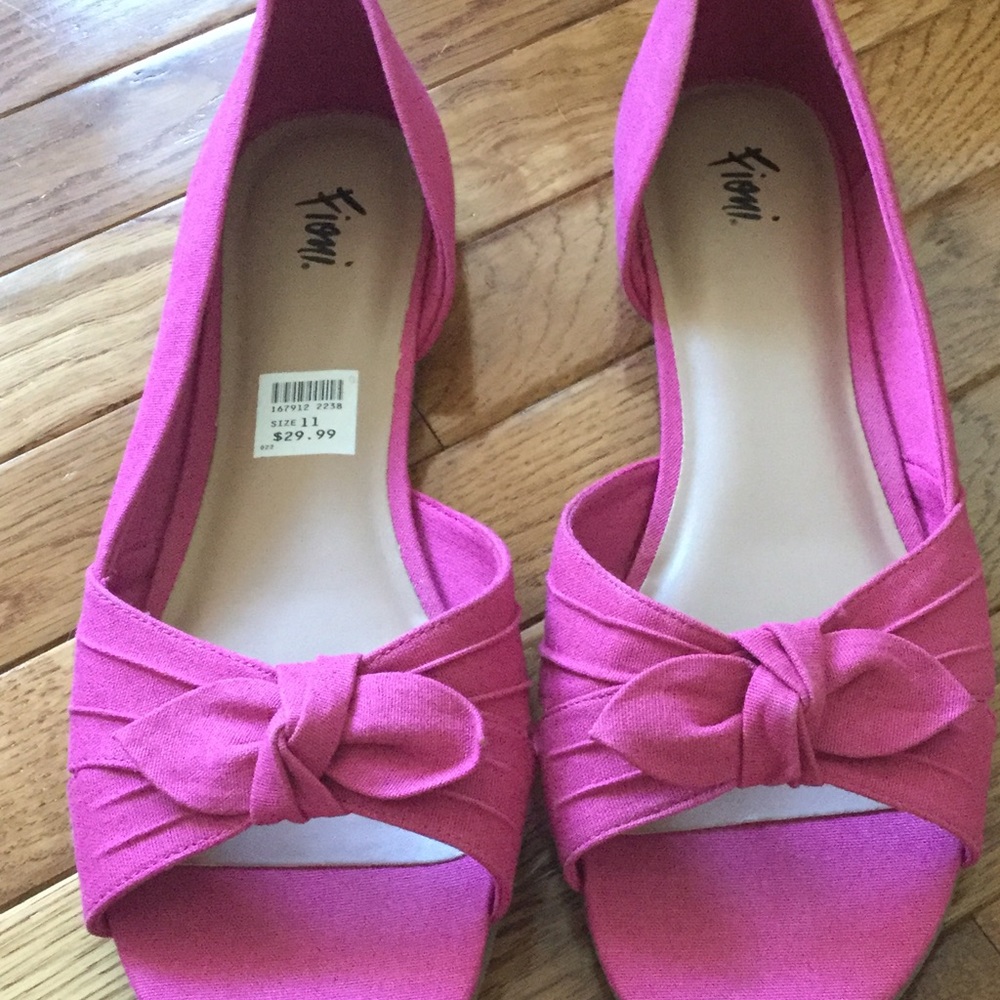Hot Pink Flats 🌻🌻🌻